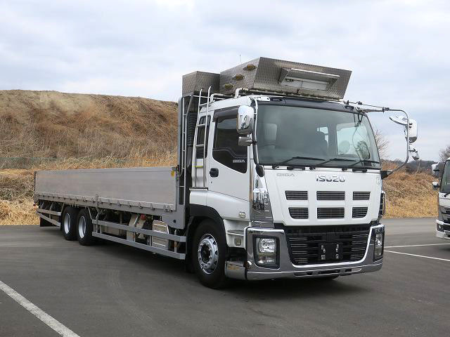 中古トラック いすゞ平ボディアルミブロック ＃2