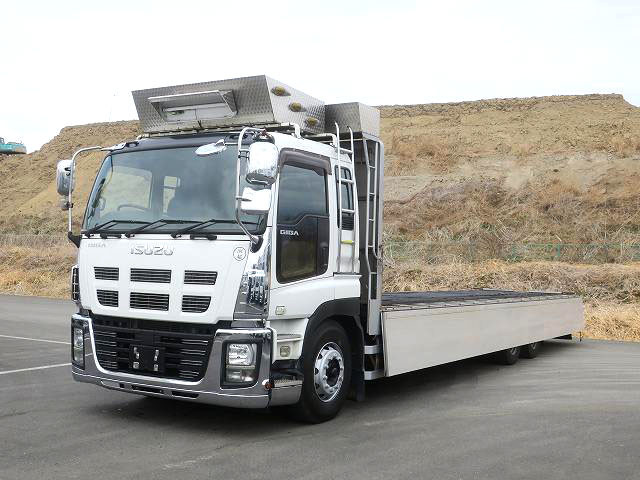 中古トラック いすゞ平ボディアルミブロック ＃5