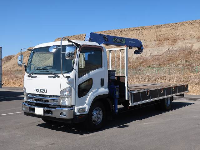 中古トラック いすゞクレーン付平ボディ ＃5