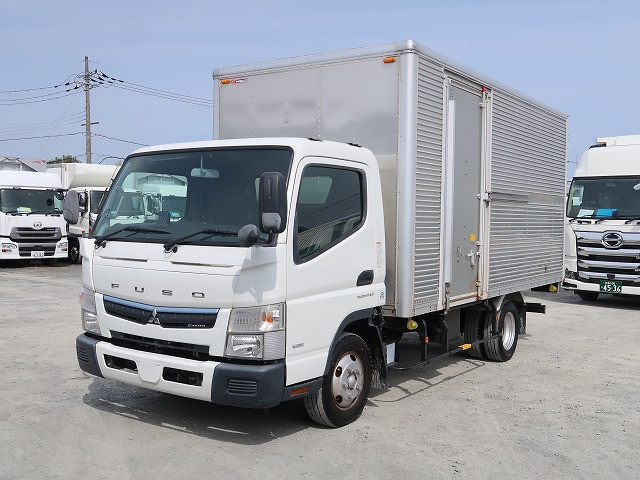 2019 Mitsubishi Fuso Canter 2t Aluminum Van Wide Long Interior Height 211cm Left Sliding Door 2-Tier Lashing Rail 150HP [Semi-Medium License Compatible *Excluding 5t Limited]