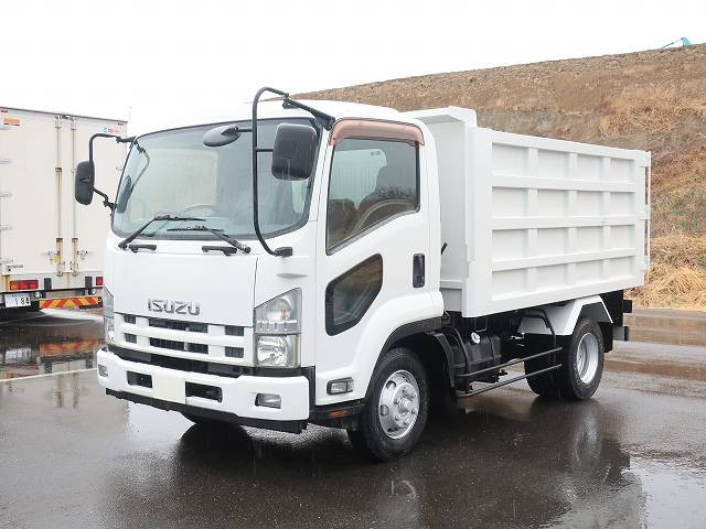 [Vehicles for lease rental only] 2012 model Isuzu Forward medium-sized deep dump truck, Far East, no soil/sand specification 