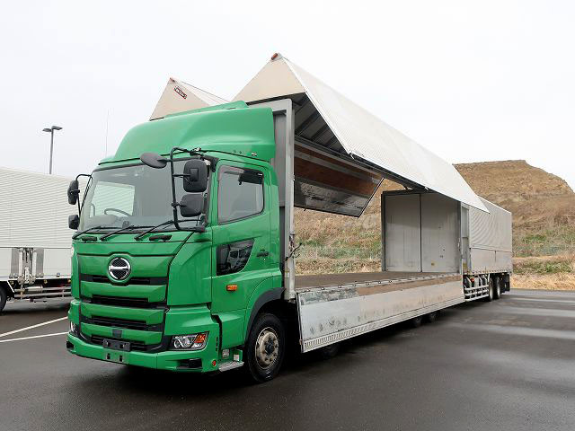 中古トラック 日野フルウィングトレーラー ＃5