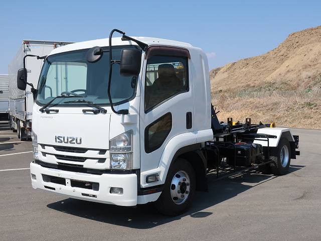 2015 Isuzu Forward Medium-sized arm roll Shinmaywa Twin hoist 