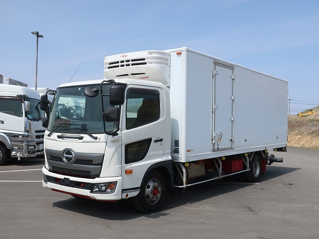 [Vehicles for lease rental only] 2018 model Hino Ranger medium-sized refrigerated van, 6200 wide, storage PG, made by Hishi Heavy Industries, -30 degree setting, left side door, 240 horsepower