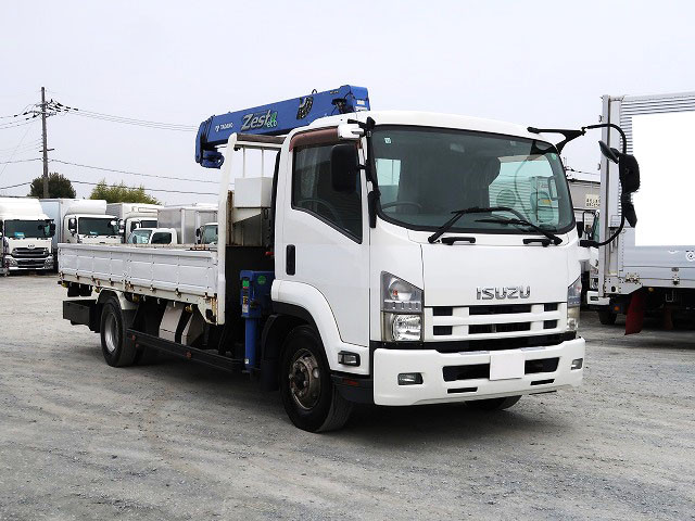 中古トラック いすゞクレーン付平ボディ ＃2