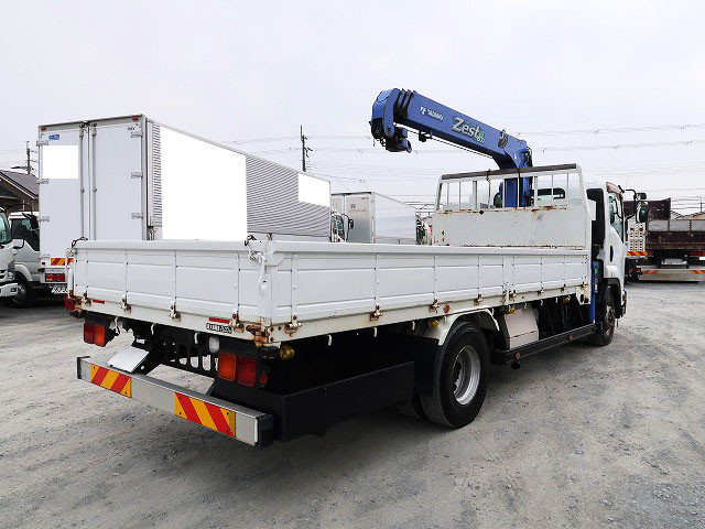 中古トラック いすゞクレーン付平ボディ ＃3