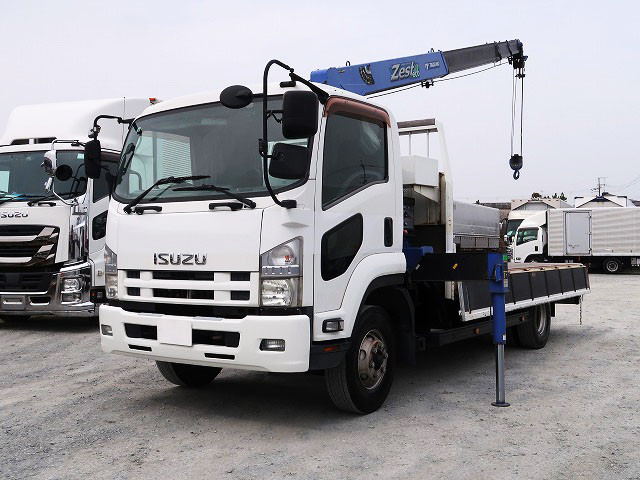 中古トラック いすゞクレーン付平ボディ ＃5