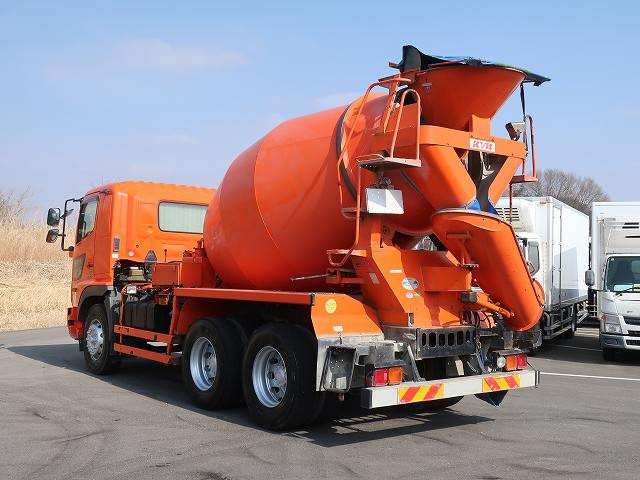 中古トラック 日野コンクリートミキサー車 ＃4