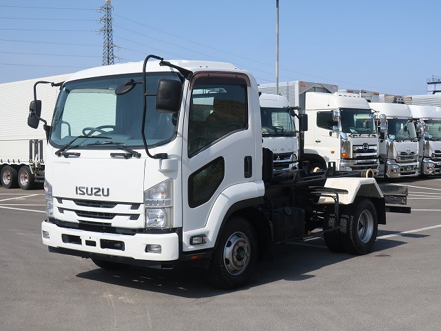 [Vehicles for lease rental only] 2015 Isuzu Forward Medium-sized arm roll Shinmaywa Twin hoist 