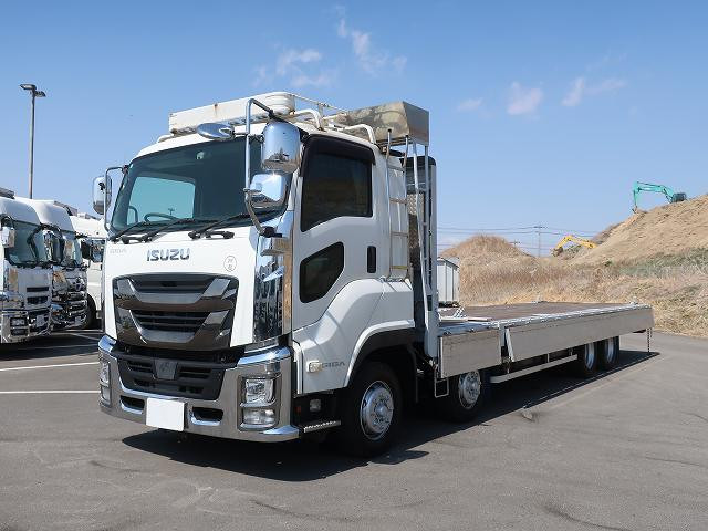 中古トラック いすゞ平ボディアルミブロック ＃5