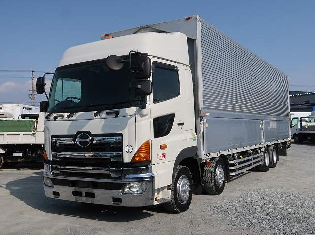 [Vehicles for lease rental only] 2016 Hino Profia large aluminum wing 4-axle low floor high roof 