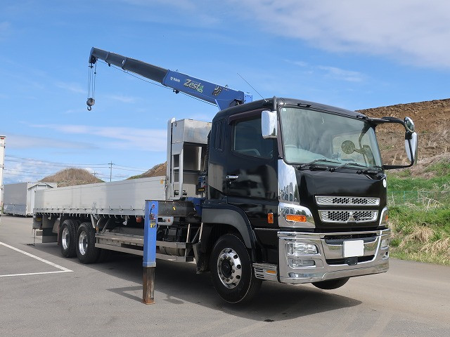 中古トラック 三菱ふそうクレーン付平ボディ #2