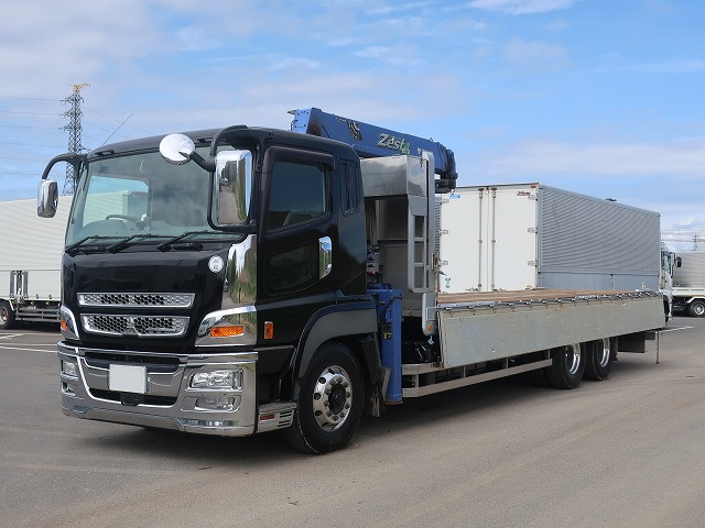 中古トラック 三菱ふそうクレーン付平ボディ ＃5