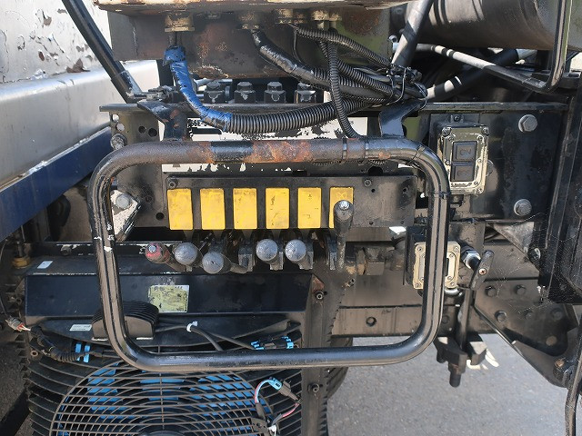 中古トラック 三菱ふそう ファイター 増トン ヒアブ付きスクラップ運搬車