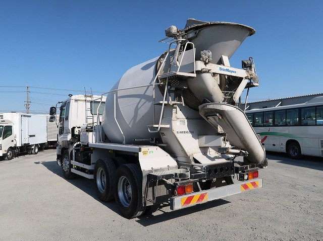 中古トラック いすゞコンクリートミキサー車 #4