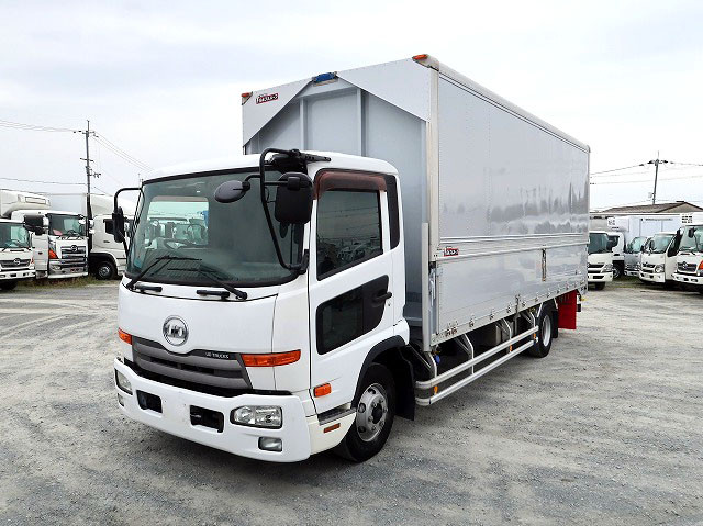 [Vehicle for lease rental only] 2013 model UD Trucks Condor medium-sized aluminum wing 6200 standard 