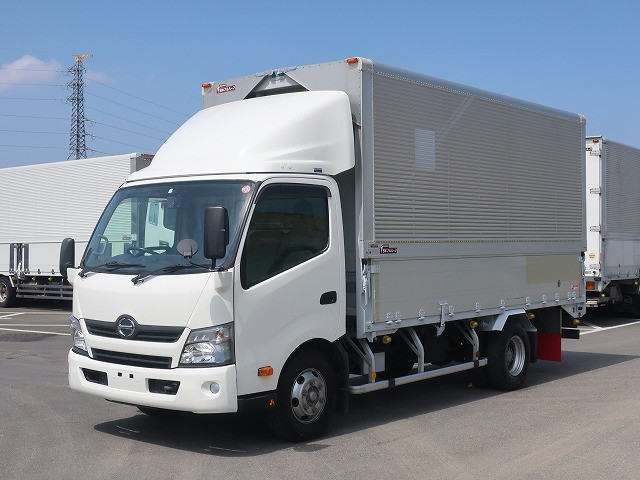 [Lease Rental Only] 2016 Hino Dutro Compact Aluminum Wing Truck with 3.5-ton Load Capacity, Standard Long Length, 222cm Interior Height, 150 HP, Two-Tier Lashing Rails, 150 HP [Eligible for Medium-Duty Truck Licenses (Excluding 5-ton Limited License)]