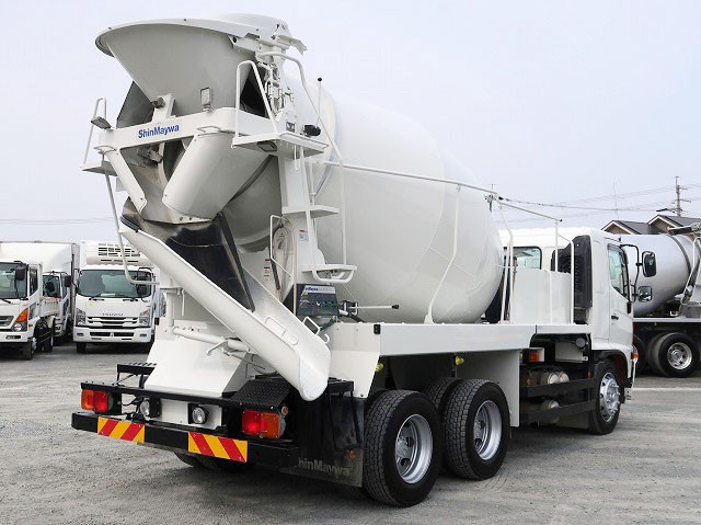 中古トラック 日野コンクリートミキサー車 ＃3
