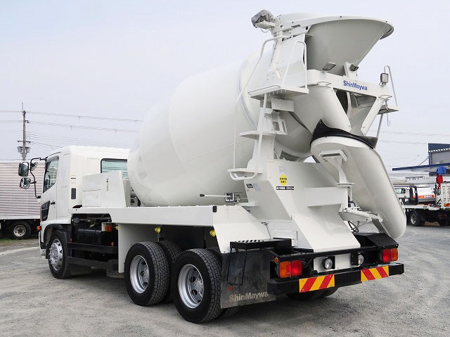 中古トラック 日野コンクリートミキサー車 ＃4