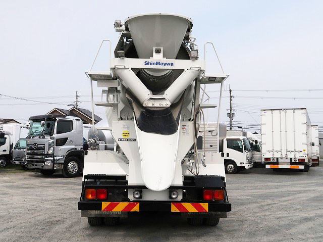 中古トラック 日野コンクリートミキサー車 ＃5