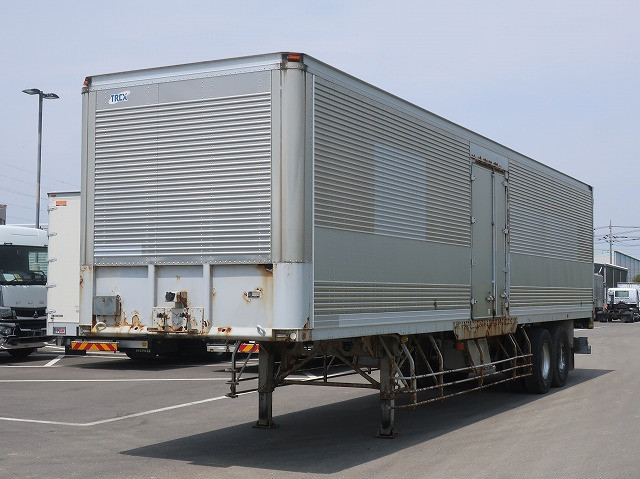 [Vehicles for lease rental only] 2007 model Nippon Treks 2-axle van semi-trailer, maximum load capacity 19.9t