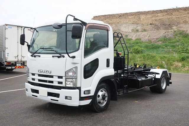 2012 Isuzu Forward Medium-sized Arm Roller Shinmaywa Twin Hoist *Actual mileage approx. 220,000km/Inspection valid until April 2016*