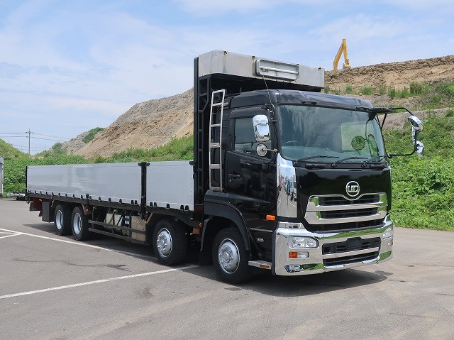 中古トラック UDトラックス平ボディアルミブロック ＃2