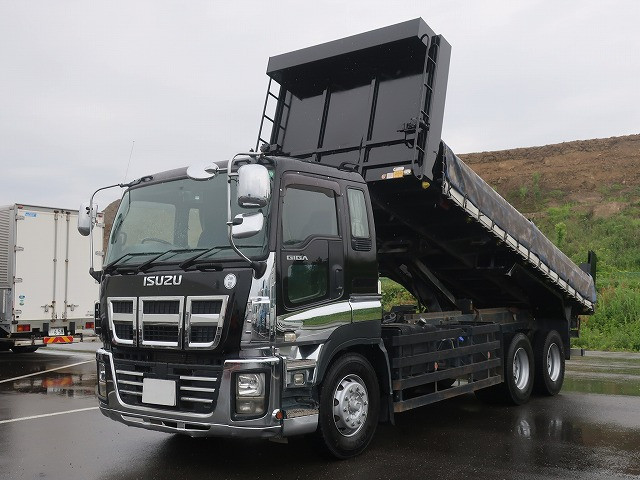 中古トラック いすゞロングダンプ ＃5