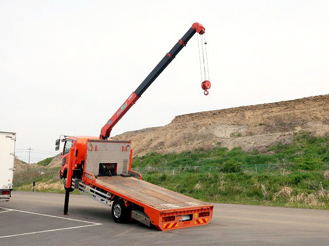 中古トラック いすゞクレーン付セルフローダー #3