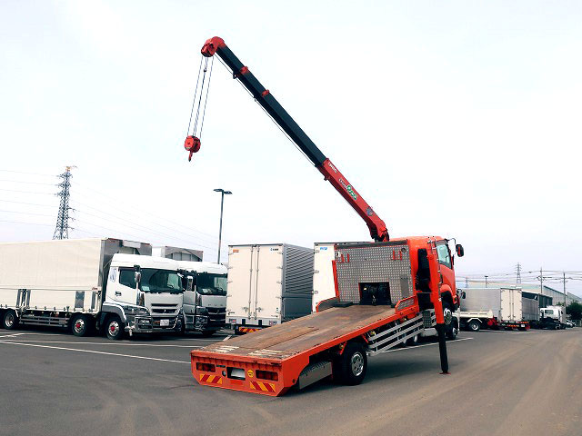 中古トラック いすゞクレーン付セルフローダー #4