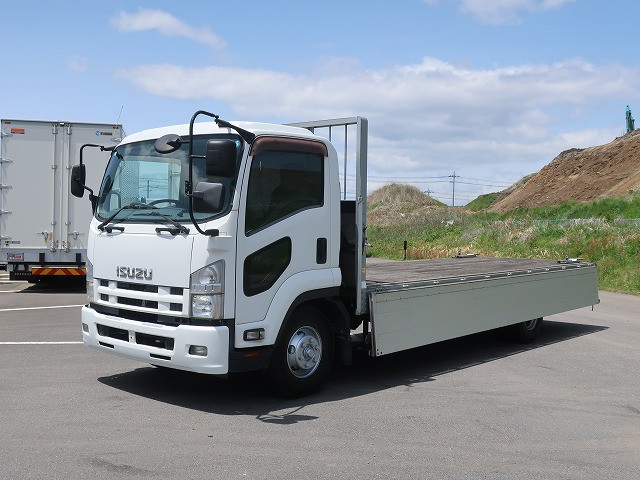 中古トラック いすゞ平ボディアルミブロック ＃5