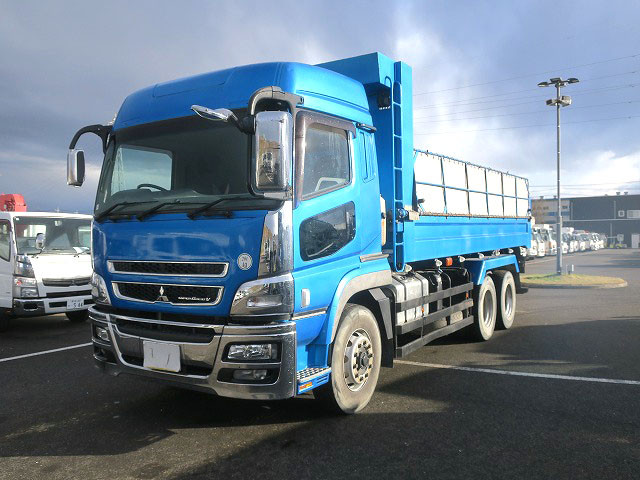 中古トラック 三菱ふそうロングダンプ