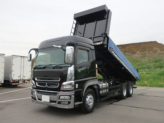 中古トラック 三菱ふそうロングダンプ ＃5