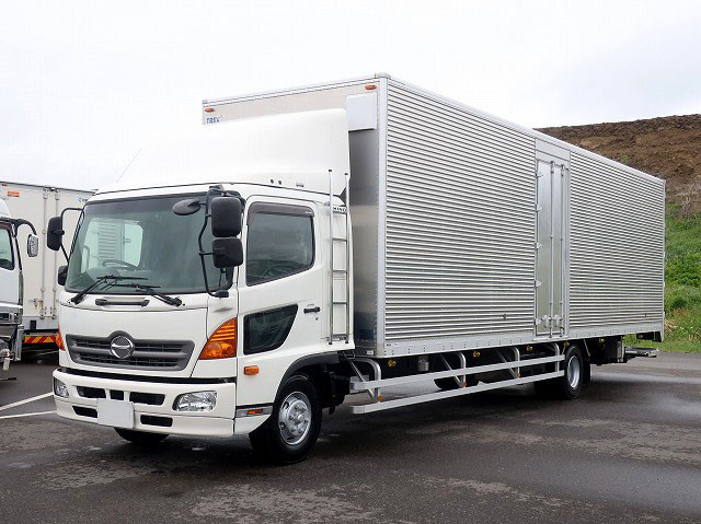 2017 Hino Ranger Extra-Long Aluminum Van, Cargo Bed Length 952cm, Wide Ghost Van, Loading Capacity 4.4t, Storage PG, Left Side Door, 240HP, ★Vehicle Inspection Valid until May 2016★
