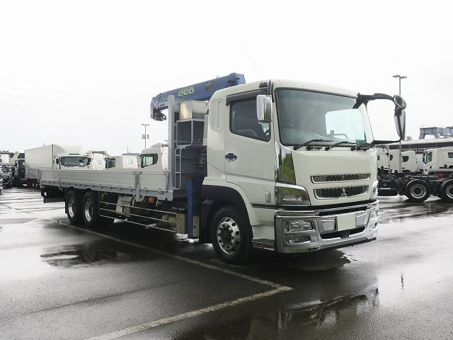 中古トラック 三菱ふそうクレーン付平ボディ ＃2