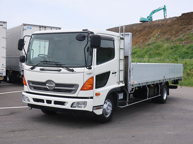 2013 Hino Ranger Medium-sized flatbed aluminum block 6200 wide
