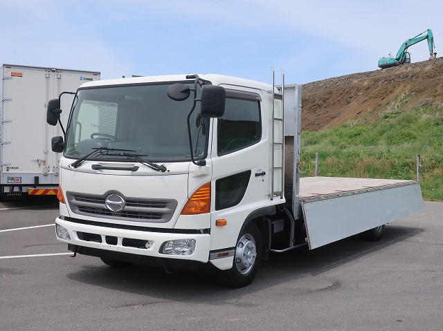 中古トラック 日野 レンジャー 中型平ボディある三ブロック