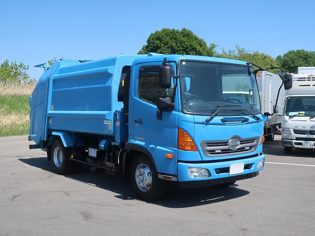 中古トラック 日野 レンジャー 中型パッカー車