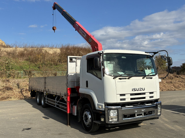 中古トラック いすゞクレーン付平ボディ ＃2