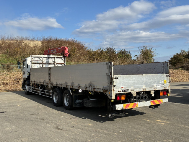 中古トラック いすゞクレーン付平ボディ ＃4