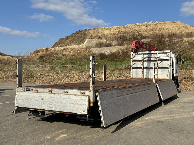 中古トラック いすゞクレーン付平ボディ ＃6