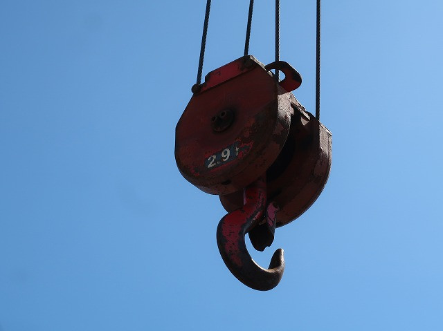 中古トラック いすゞクレーン付平ボディ ＃9