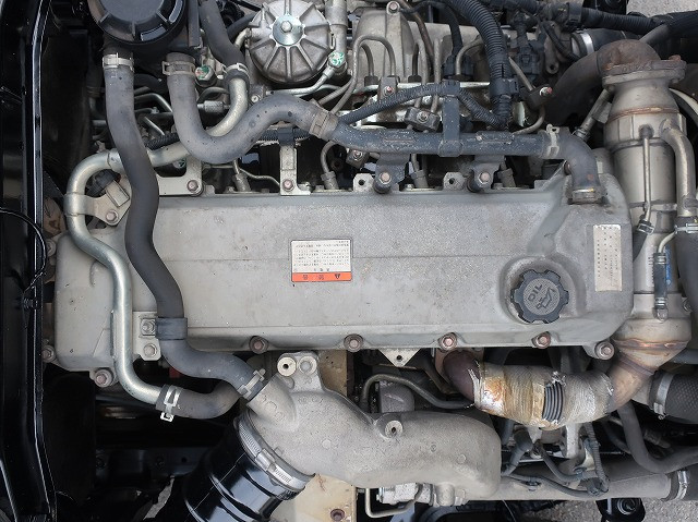 中古トラック 日野クレーン付平ボディ ＃12