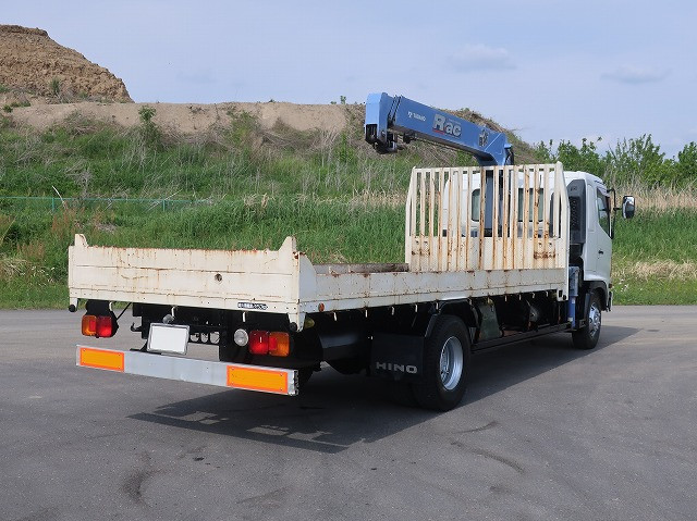 中古トラック 日野クレーン付平ボディ ＃3