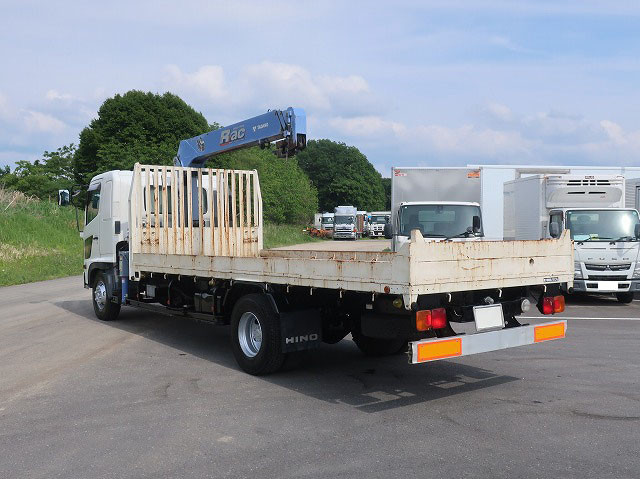 中古トラック 日野クレーン付平ボディ ＃4