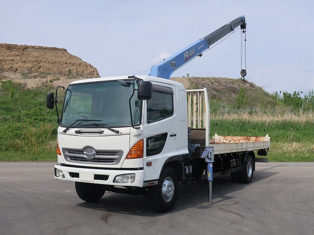 中古トラック 日野クレーン付平ボディ ＃5