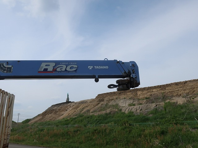 中古トラック 日野クレーン付平ボディ ＃9