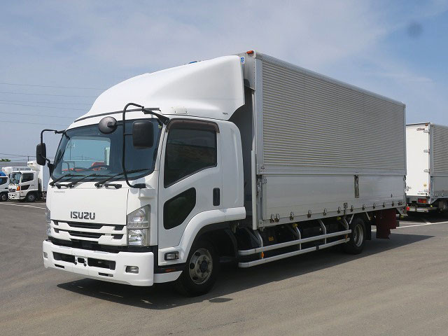 [Lease Rental Vehicle] 2018 Isuzu Forward Medium-Sized Aluminum Wing 6200 Wide 