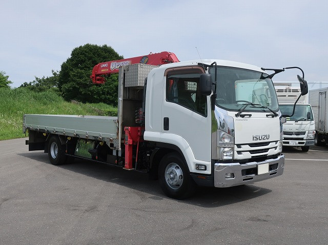 中古トラック いすゞクレーン付平ボディ ＃2