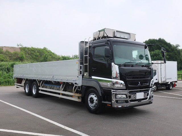 中古トラック 三菱ふそう平ボディアルミブロック ＃2